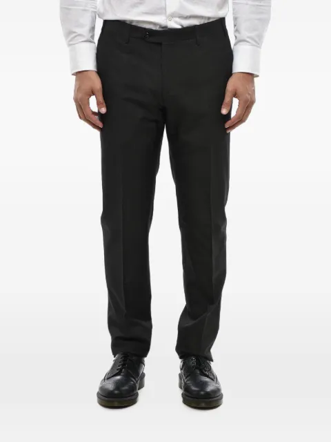 Corneliani silk four-pocket trousers