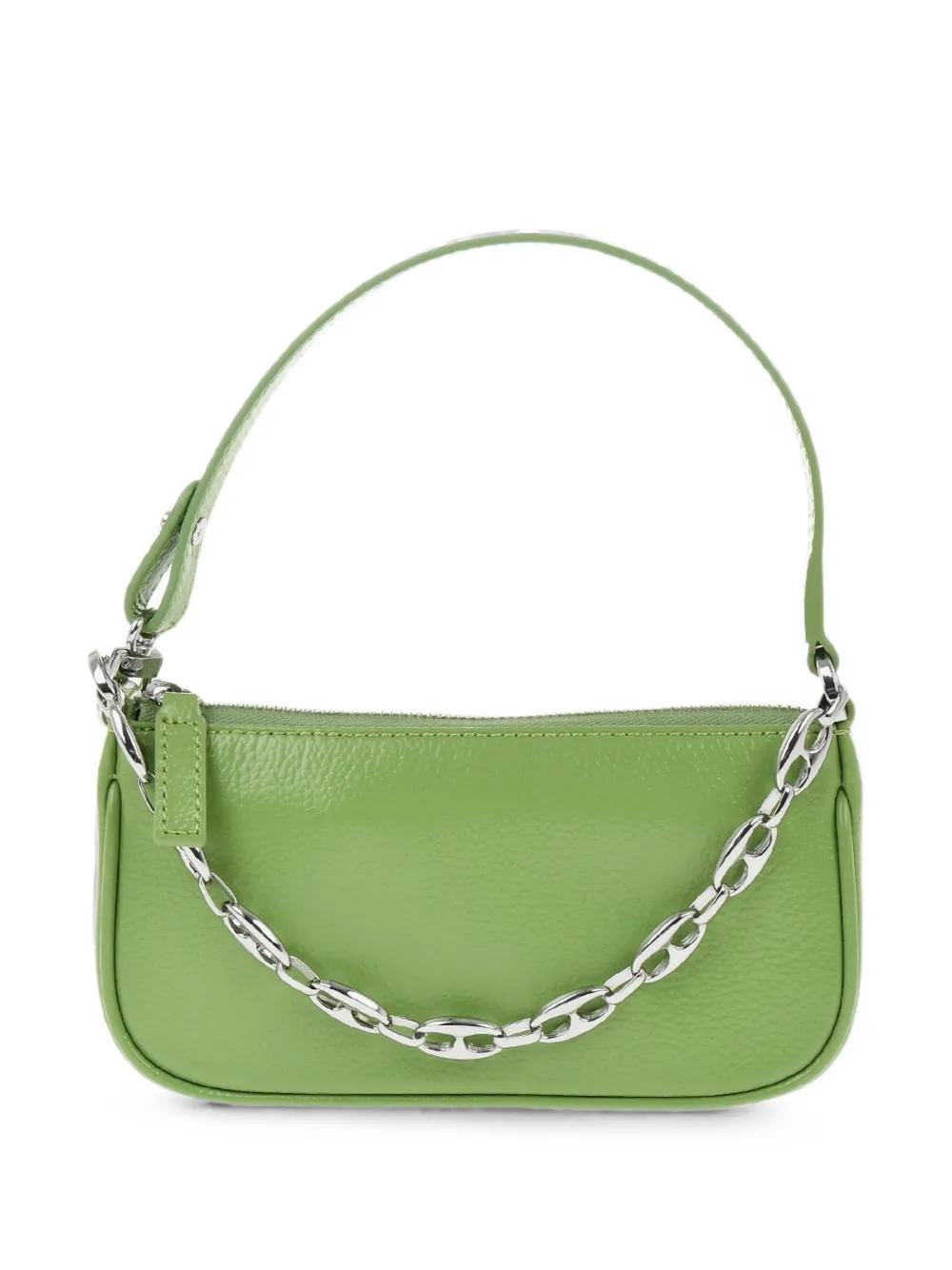 BY FAR Rachel chain-link leather mini bag