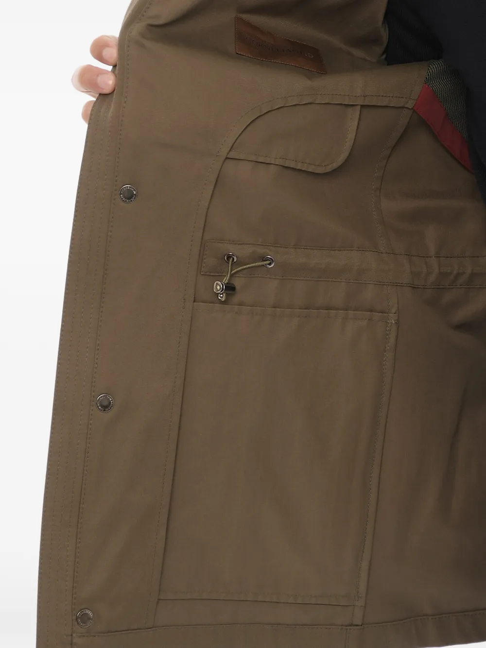Corneliani ID drawstring-waist jacket Bruin
