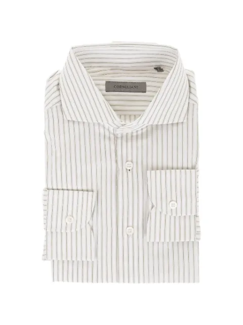 Corneliani striped cotton shirt