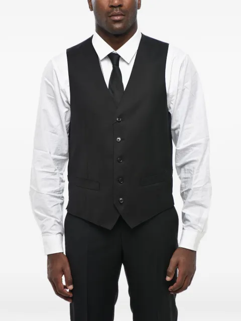 Corneliani V-neck welt-pocket waistcoat