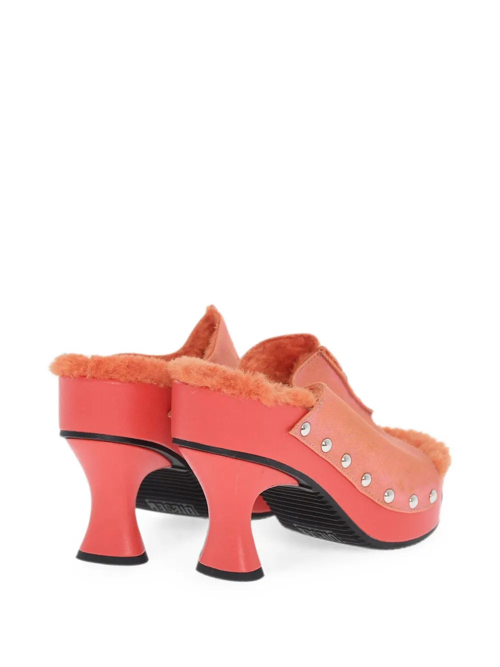 Diesel D-WOODSTOCK stud-embellished sandals Oranje