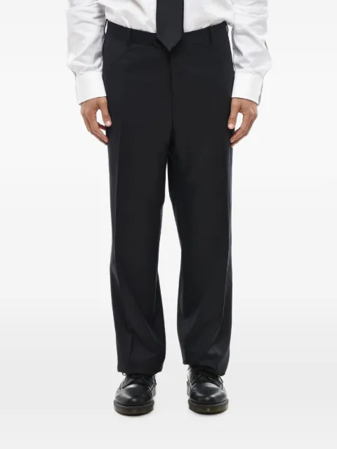 Corneliani pressed-crease trousers