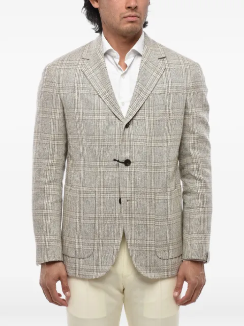 Corneliani check-pattern blazer