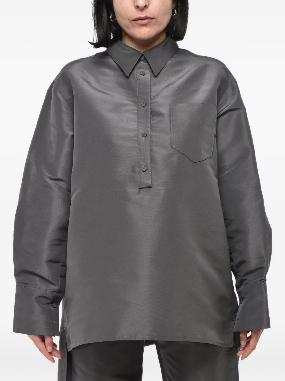 SUPER BLOND Val silk blouse