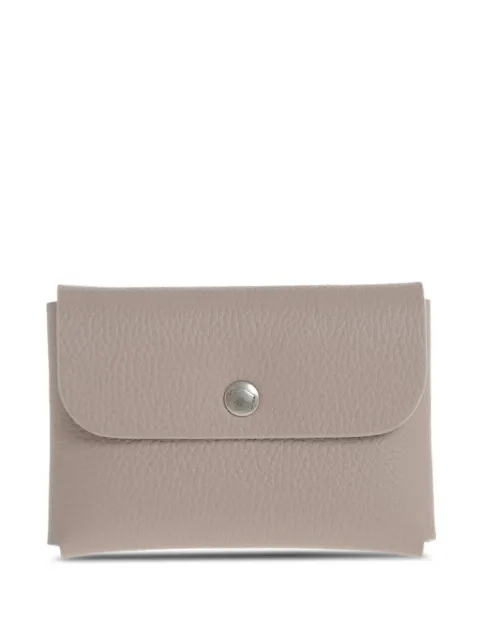 Il Bisonte Titano hammered-leather coin-purse