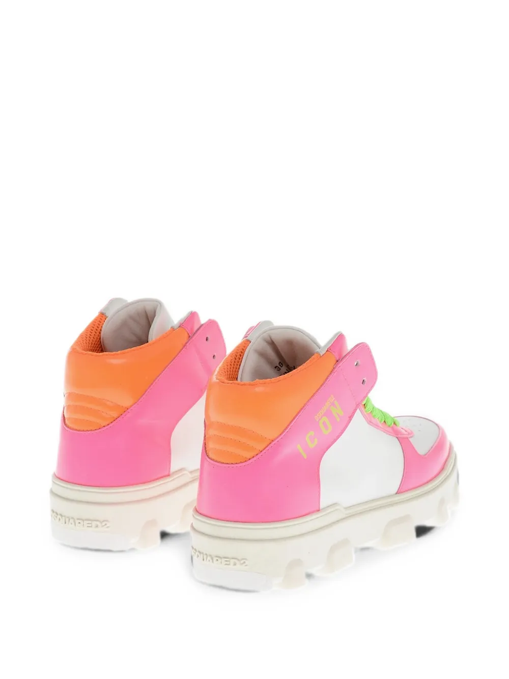 DSQUARED2 ICON high-top sneakers Wit