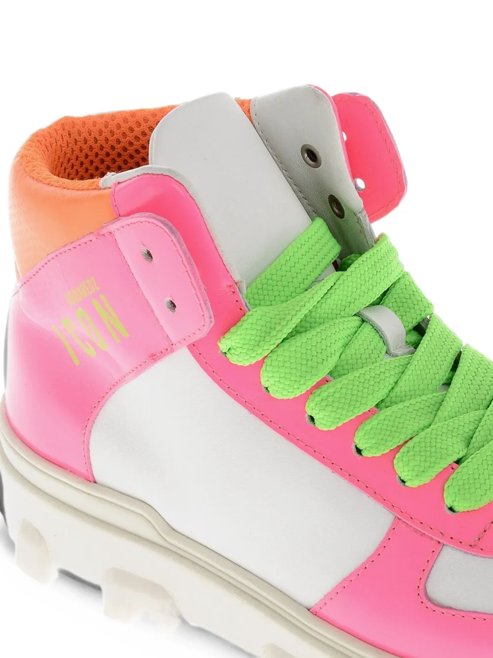 DSQUARED2 ICON high-top sneakers Wit