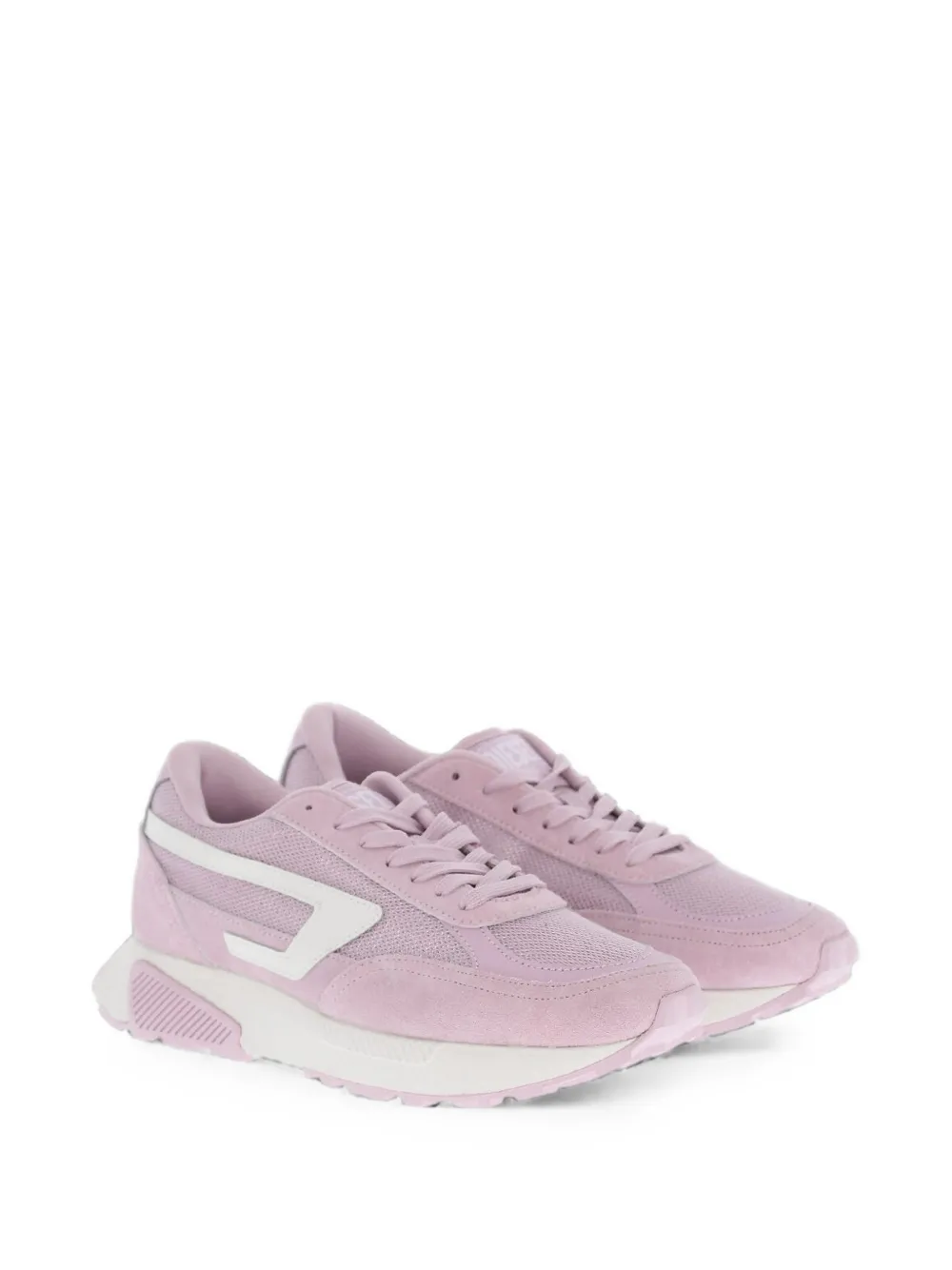 Diesel S-TYCHE panelled sneakers Roze