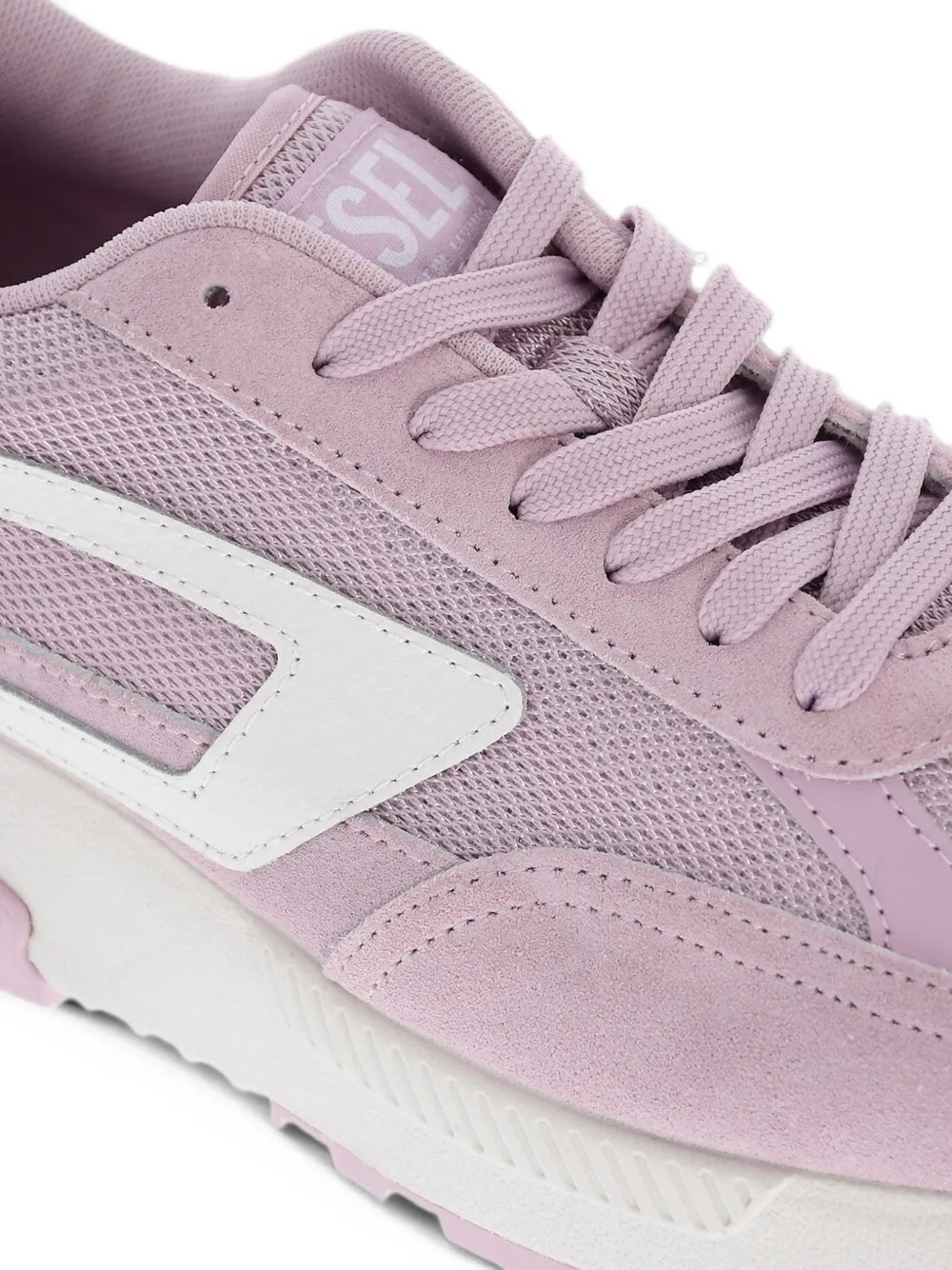 Diesel S-TYCHE panelled sneakers Roze