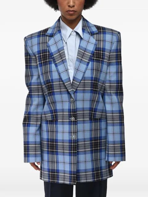 Off-White Tomboy tartan blazer