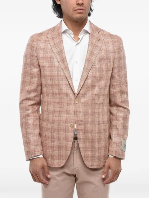Corneliani blazer con botones y bolsillo de parche
