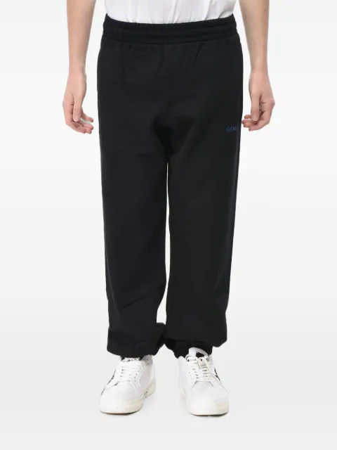 Off-White logo-print elasticated-cuff track pants