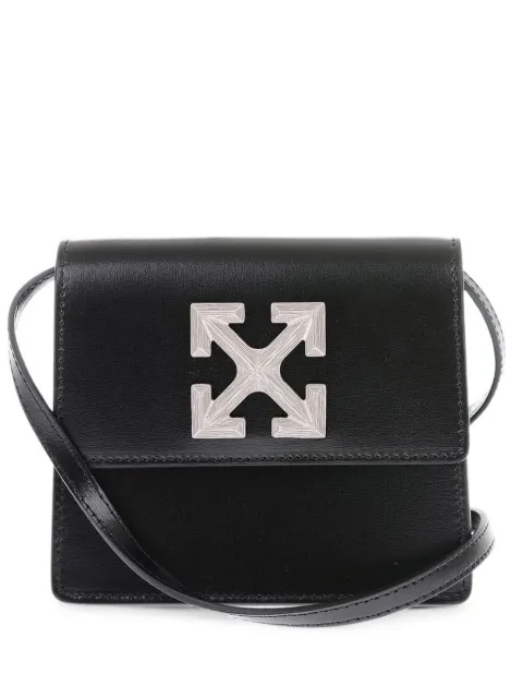 Off-White leather Jitney 0.7 mini crossbody bag