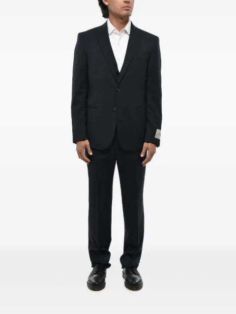 Corneliani peak-lapel three-piece suit