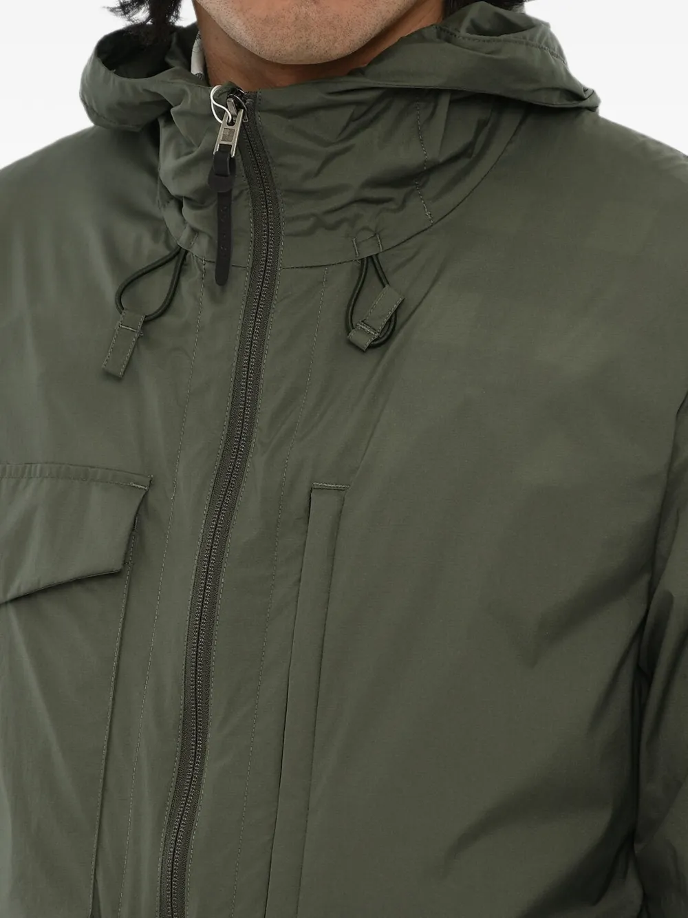 Woolrich ripstop utility jacket Groen