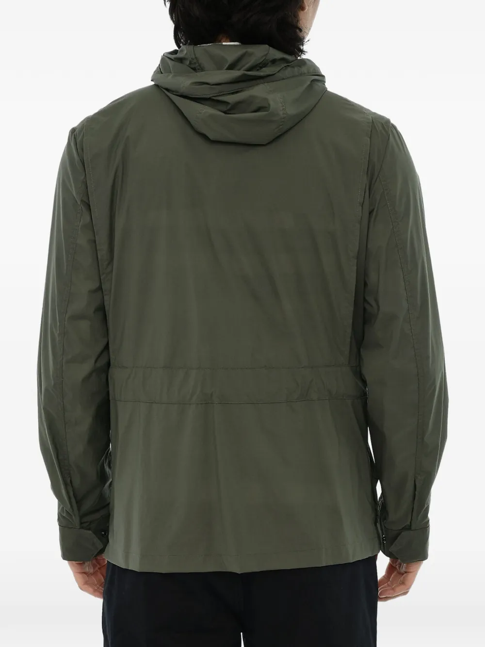 Woolrich ripstop utility jacket Groen