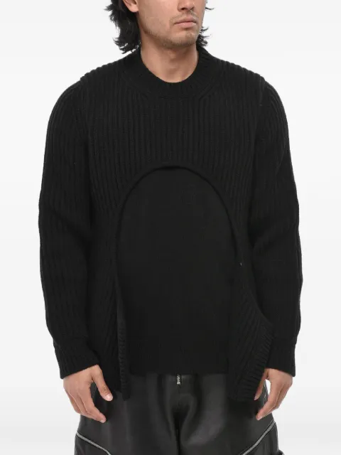 Off-White Meteor double-fabric sweater