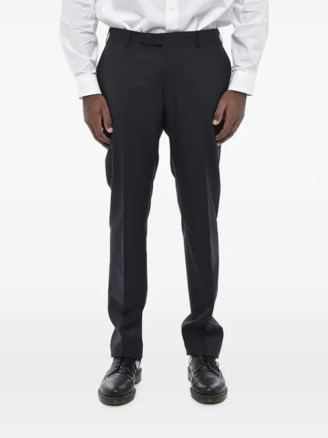 Corneliani virgin-wool four-pocket trousers