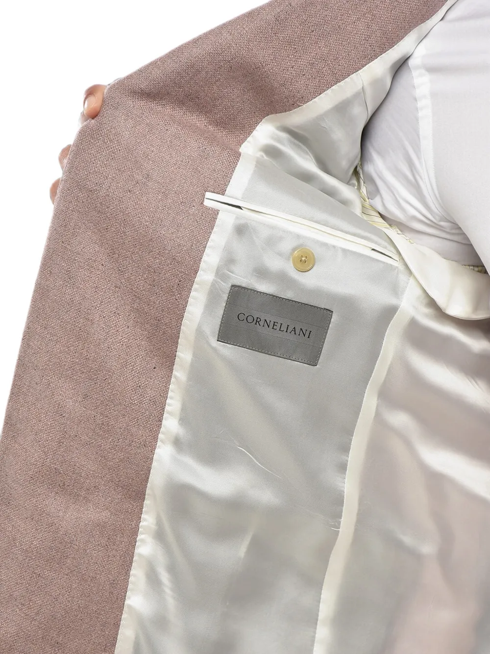 Corneliani Academy flap-pockets blazer Roze