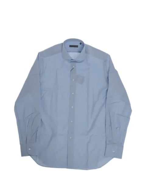 Corneliani French-collar cotton shirt