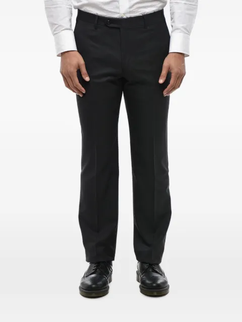 Corneliani pantalones de lana virgen con cuatro bolsillos