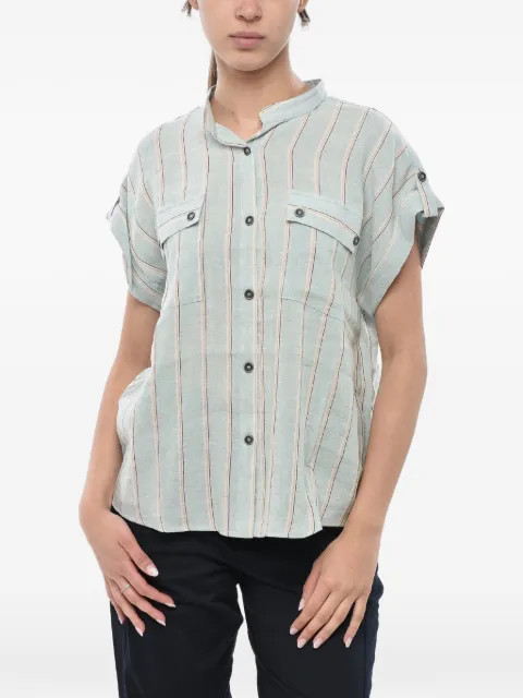 Woolrich striped short-sleeve shirt