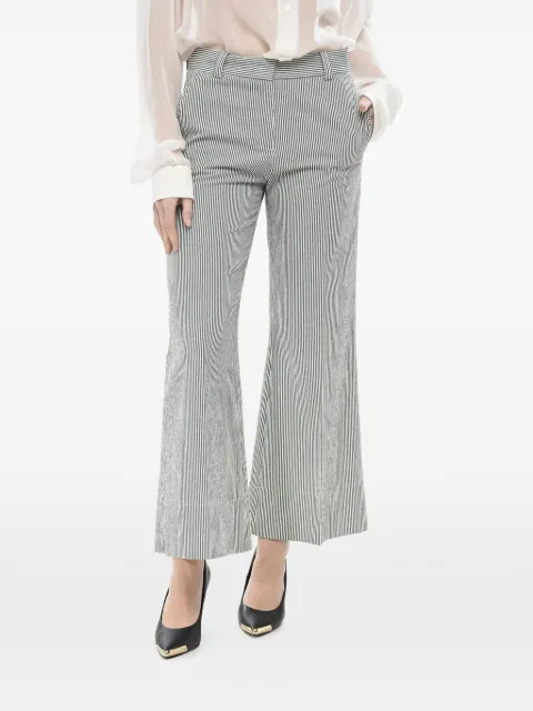 QL2 awning-stripe chino trousers