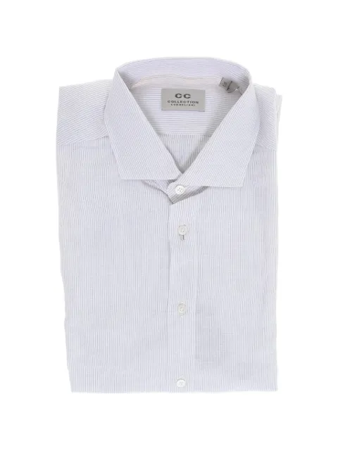 Corneliani CC Collection hairline-stripe shirt