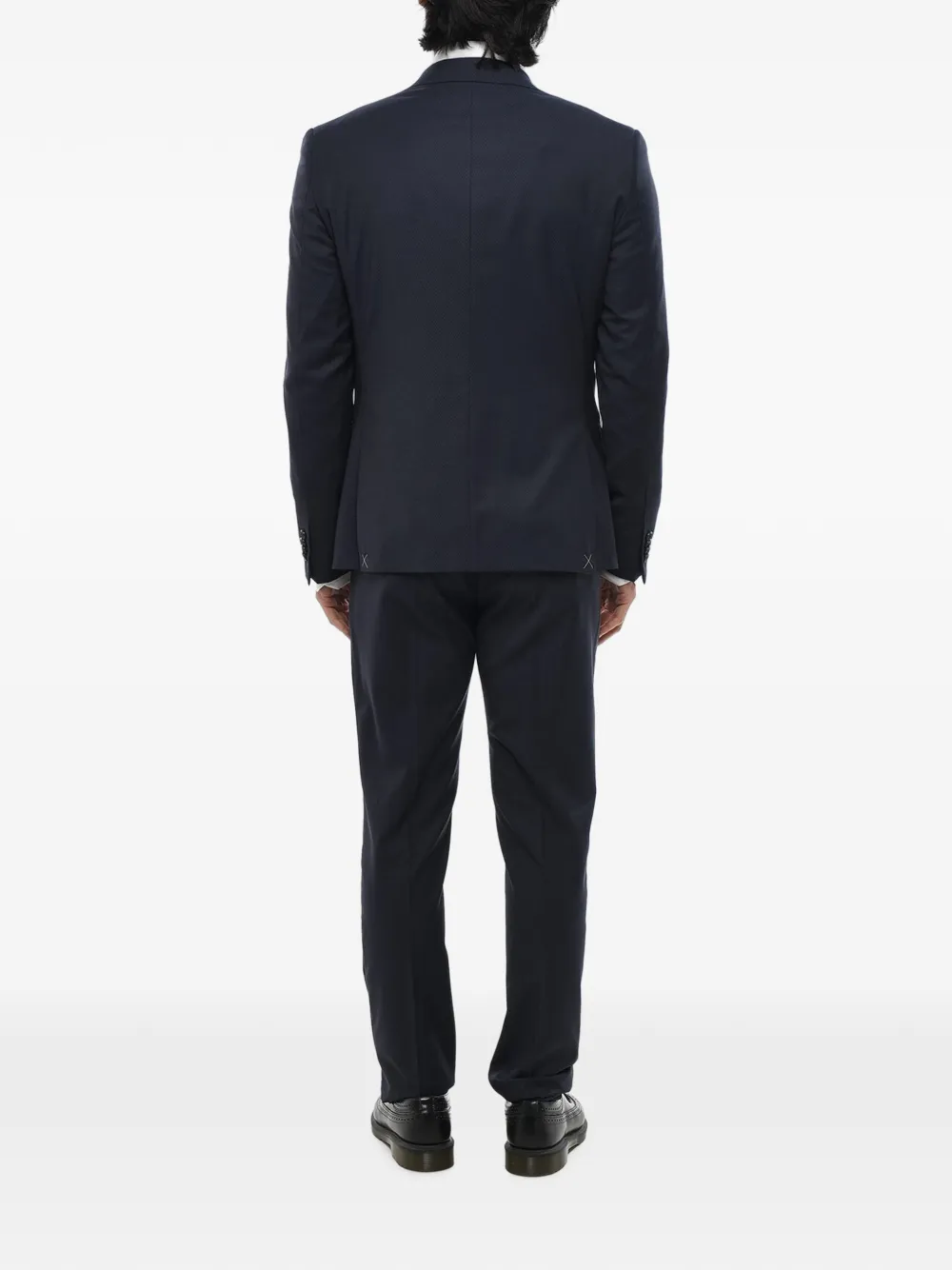 Corneliani single-breasted suit Blauw