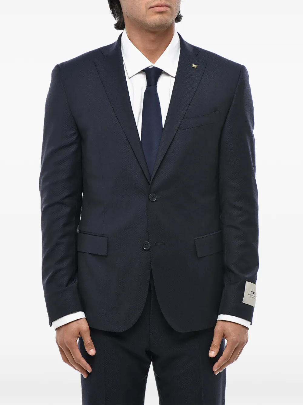 Corneliani single-breasted suit Blauw