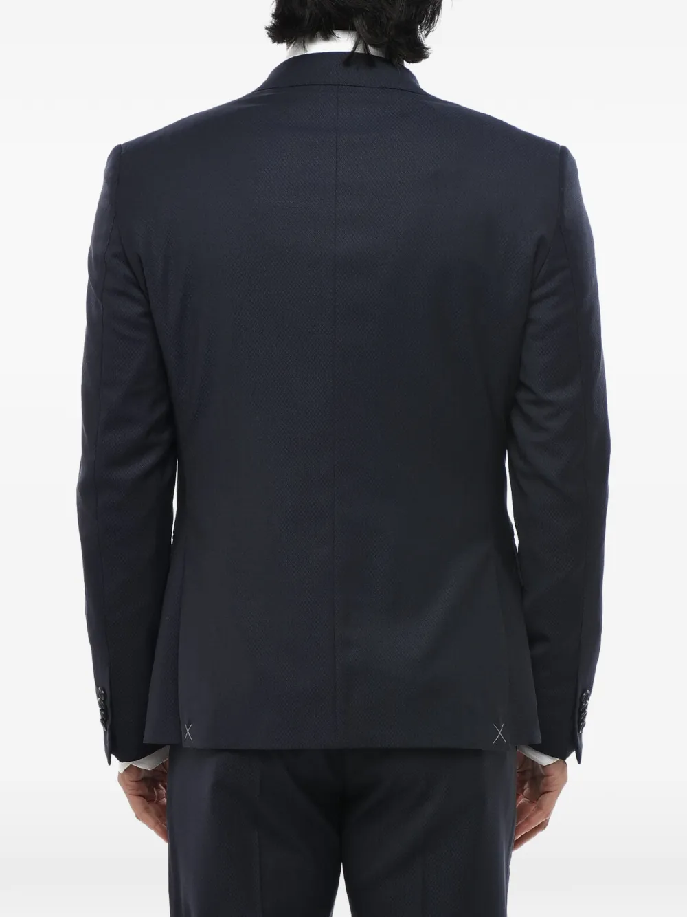 Corneliani single-breasted suit Blauw