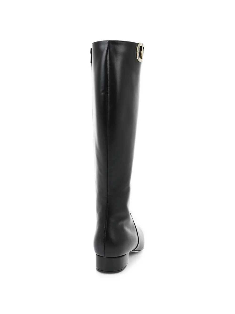 Valentino Garavani VLogo Signature knee-high boots Zwart