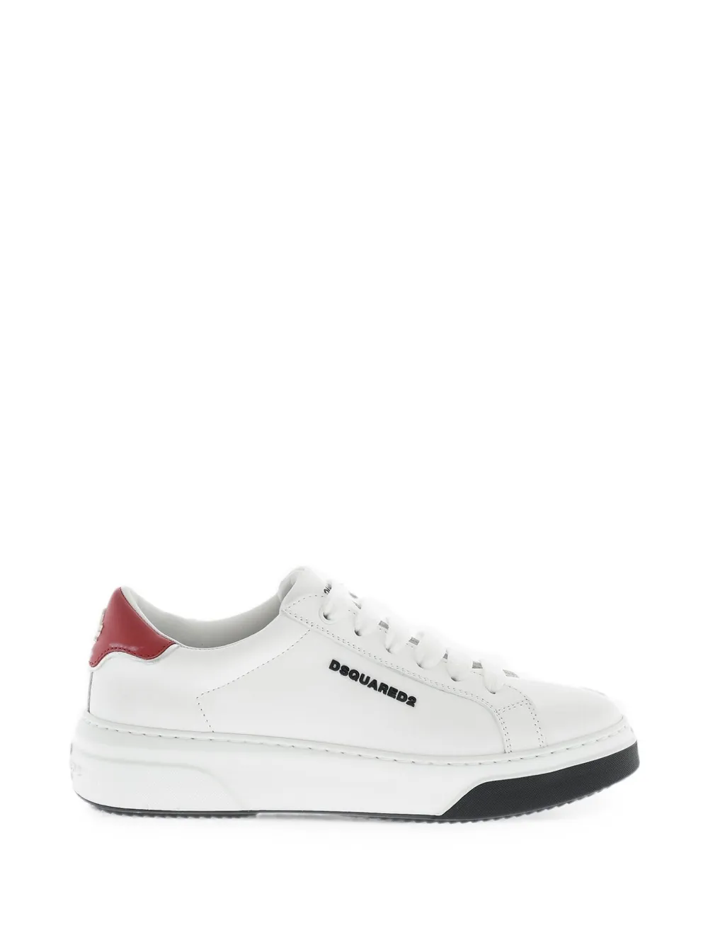 DSQUARED2 Bumber leather sneakers Wit