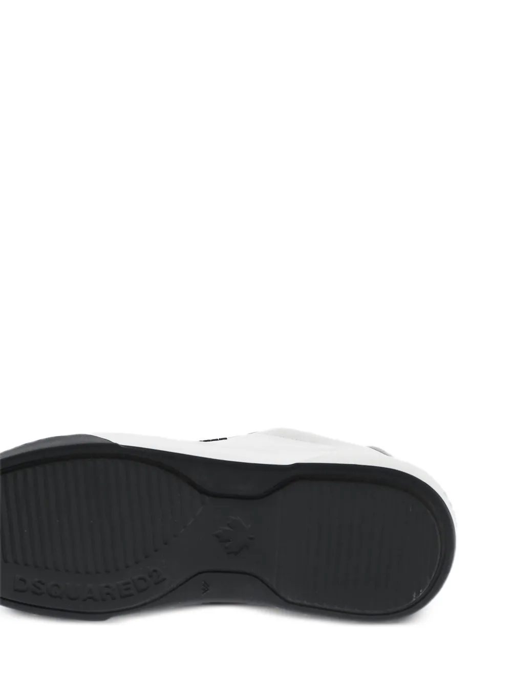 DSQUARED2 Bumber leather sneakers Wit