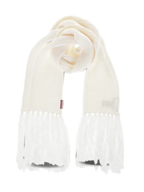 DSQUARED2 fringed-hem chunky-knit scarf