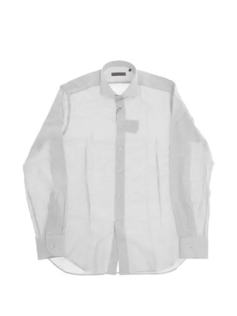 Corneliani French-collar long-sleeve shirt