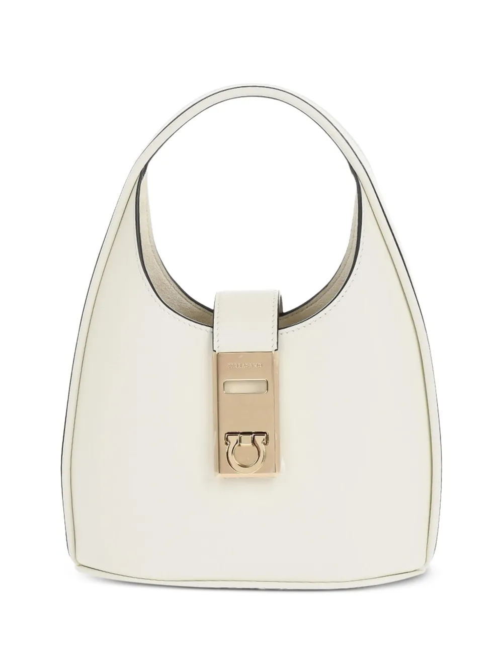 Ferragamo Mini-Tasche mit Gancini-Schnalle - Nude