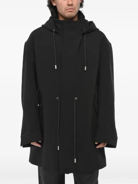 Off-White hooded drawstring-waist parka