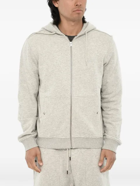 Woolrich embroidered logo-patch hoodie