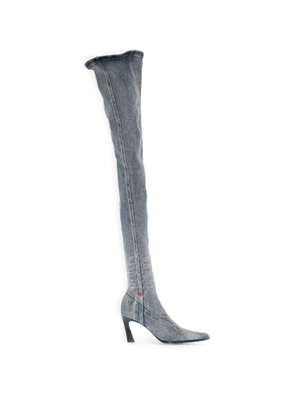 Diesel pointed-toe D-ALLAS boots Blauw
