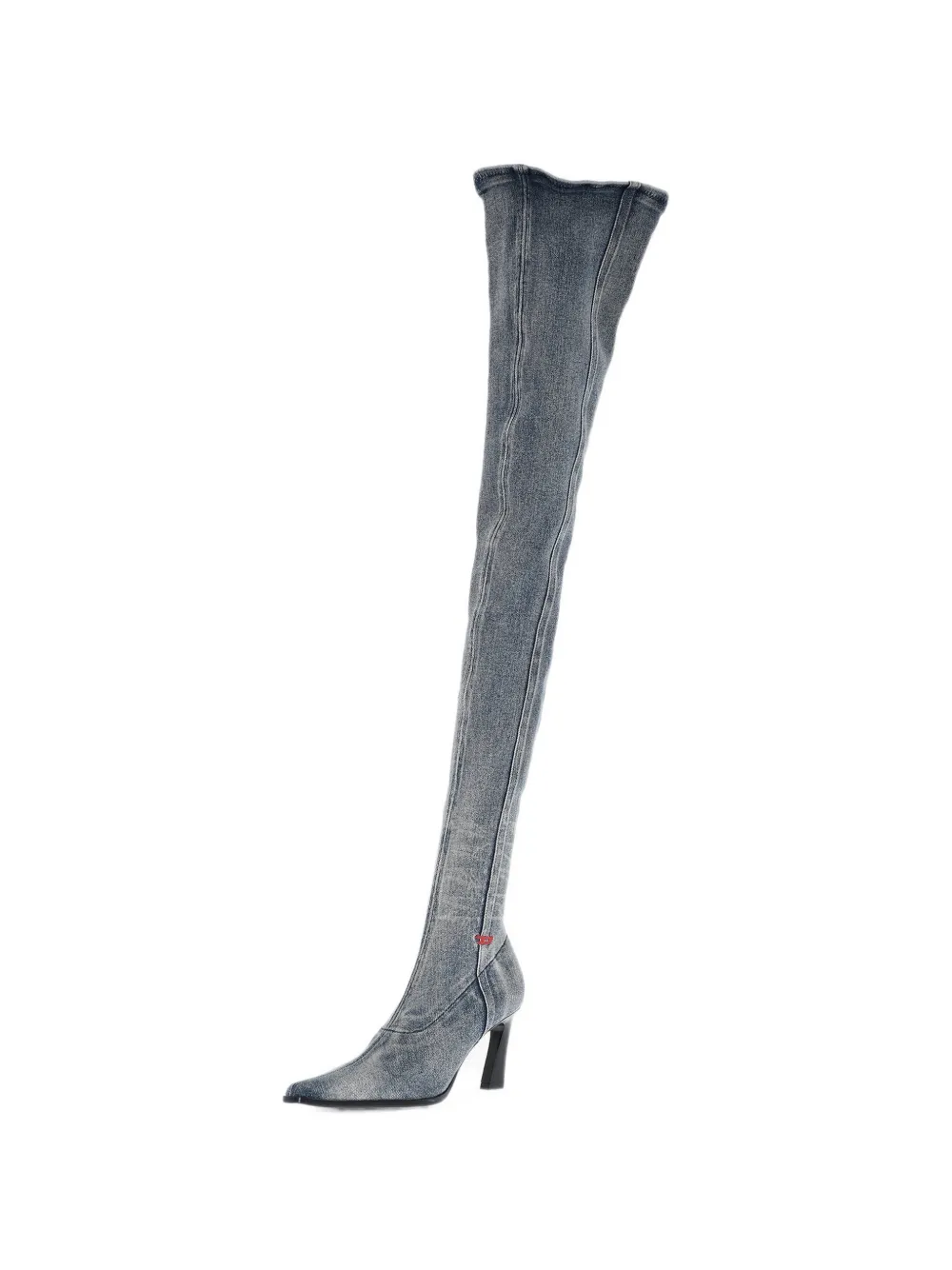 Diesel pointed-toe D-ALLAS boots Blauw