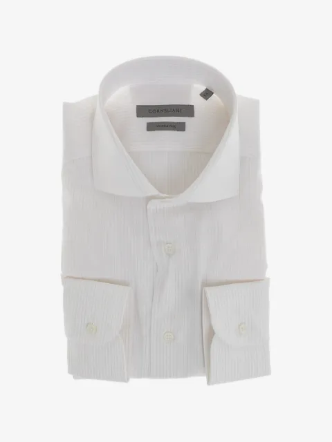 Corneliani French-collar shirt