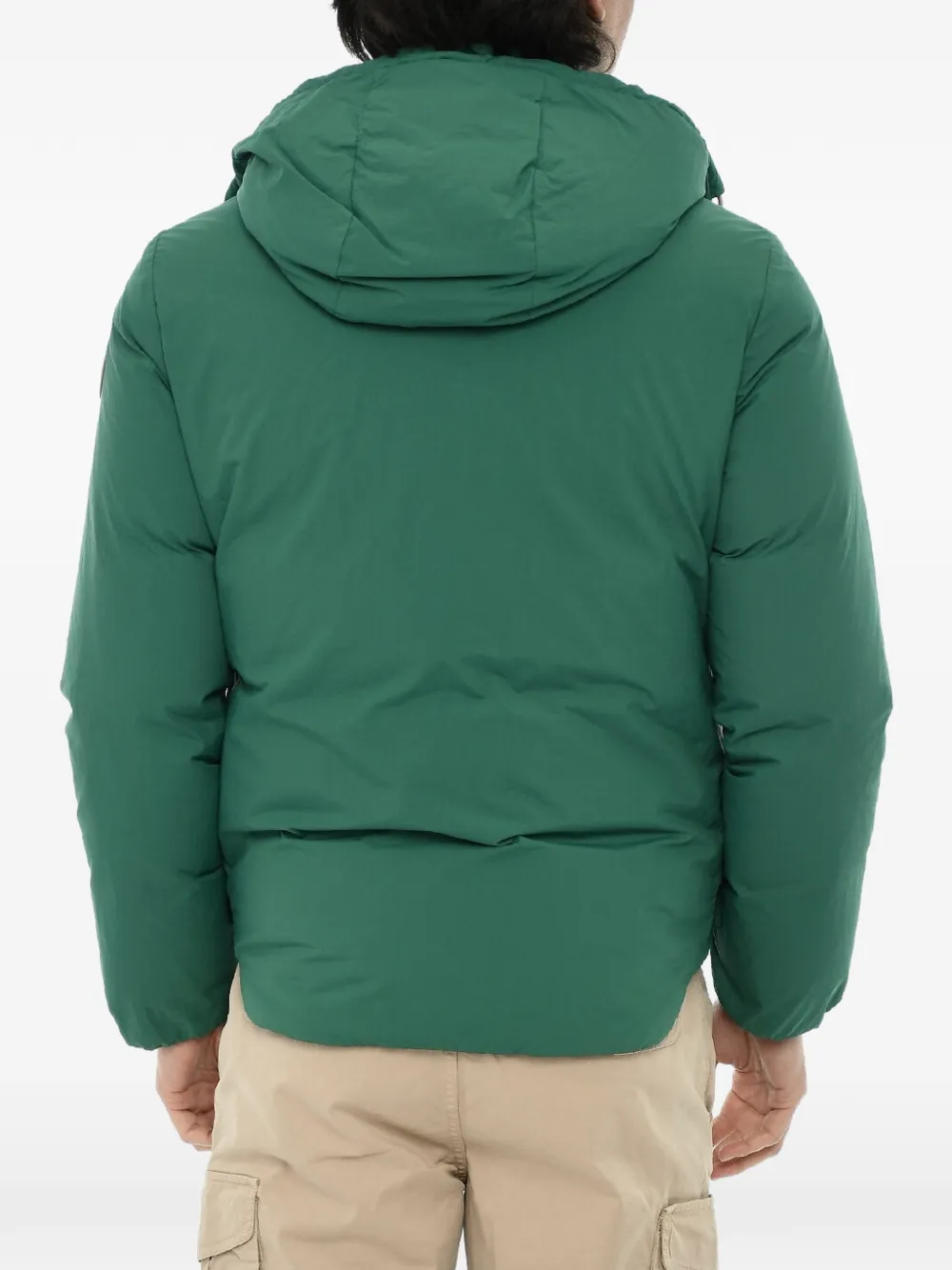 Woolrich Aleutian quilted jacket Groen