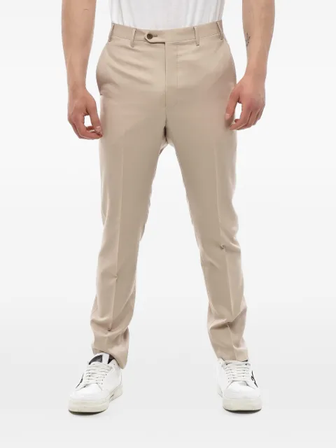 Corneliani virgin-wool twill trousers