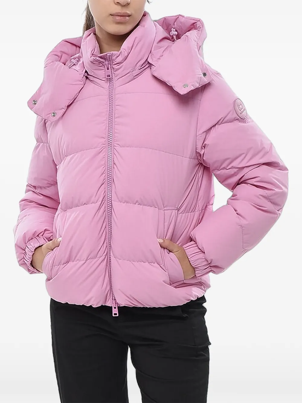 Woolrich quilted hooded jacket - Rosa