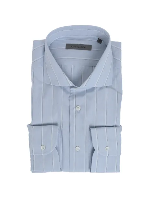 Corneliani camisa a rayas de algodón