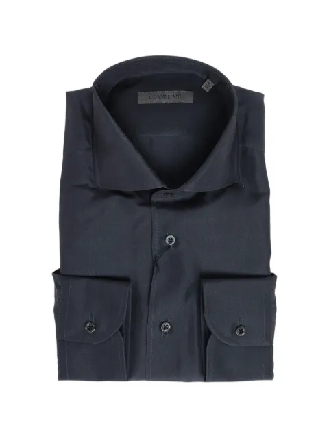 Corneliani long-sleeve silk shirt