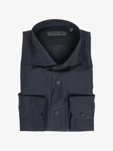 Corneliani long-sleeve silk shirt