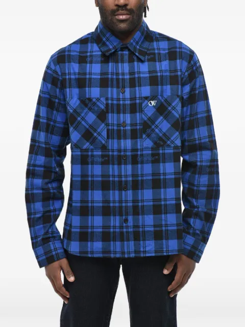 Off-White Brick Arrow checked shirt